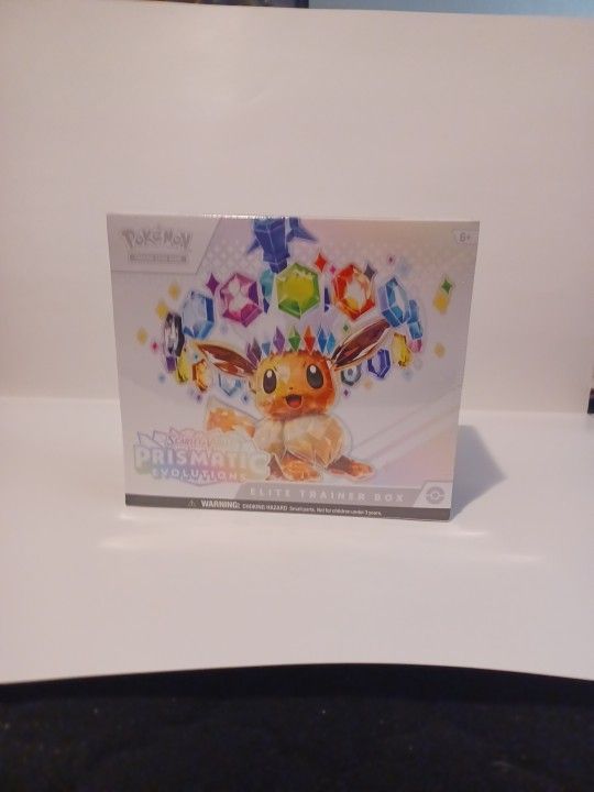 Pokemon Prismatic Evolutions ETB New