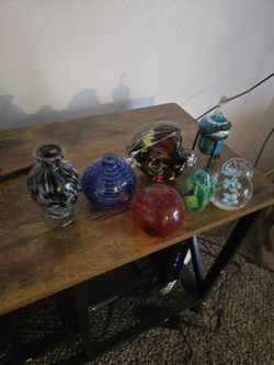 Glass pieces. READ AD