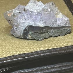  Natural Lavender Amethyst Cluster on Matrix