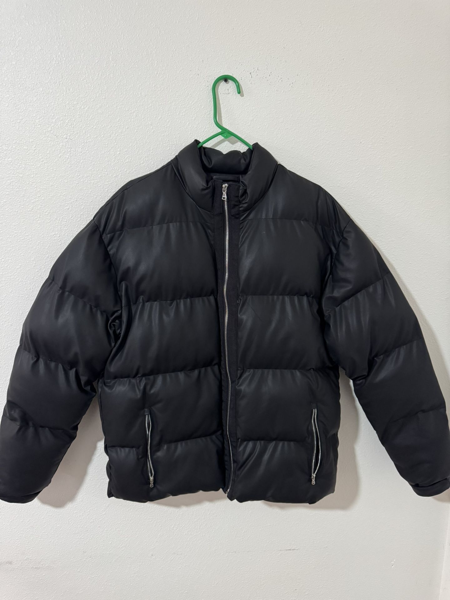 Fabletics Vegan Leather Puffer