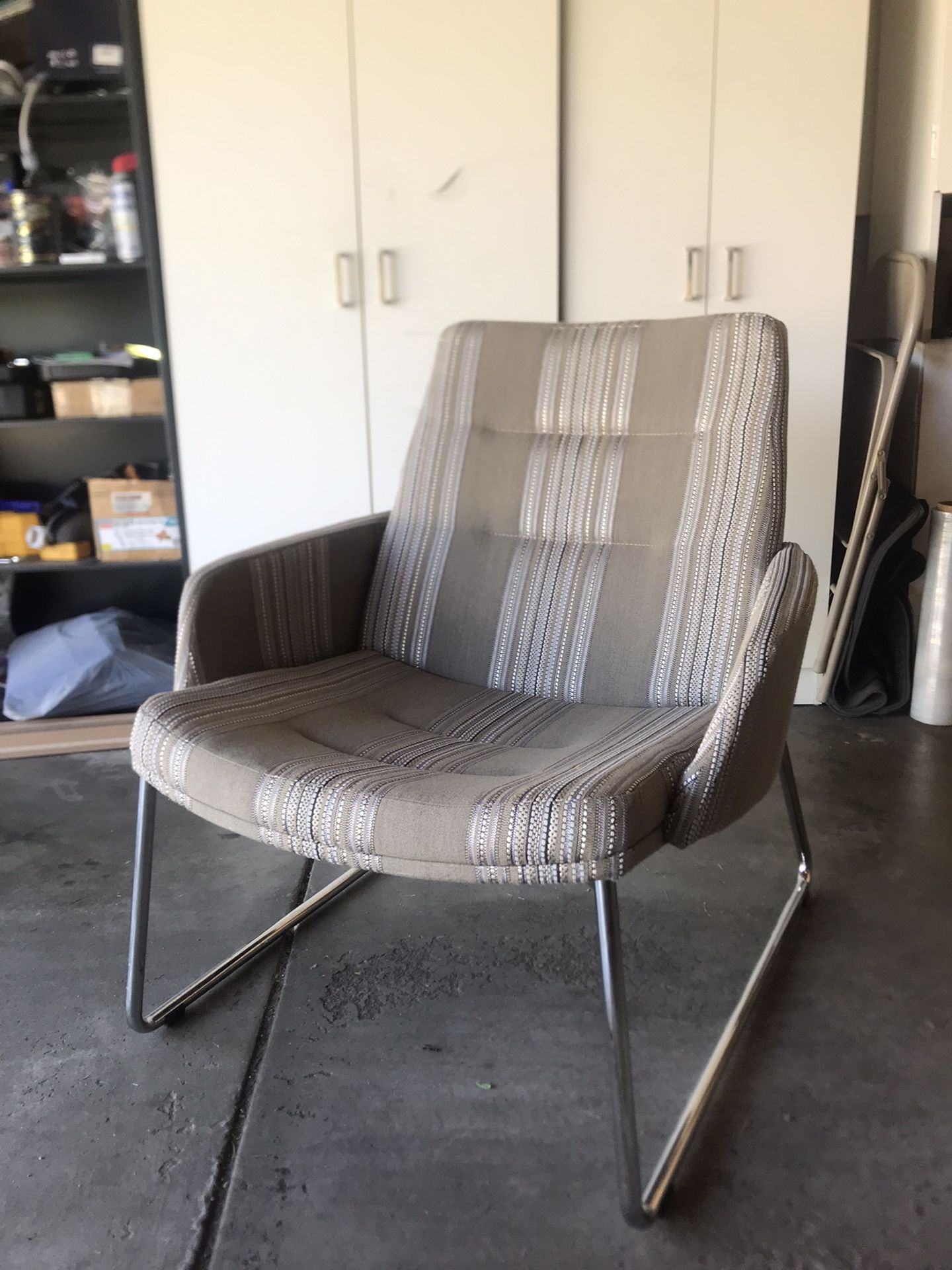 Pair of OFS Mid Back Lounge Chairs