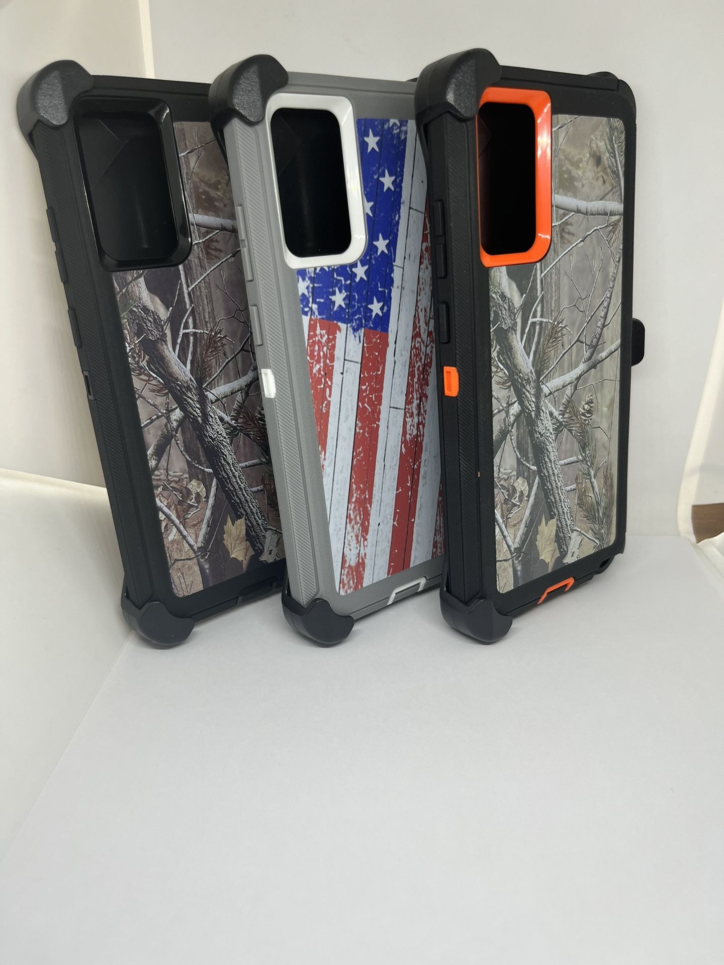 For Samsung Galaxy Note 20 Camouflage Case With Belt Clíp Holster 