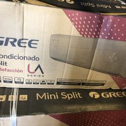 New in box 1ton mini splits ac