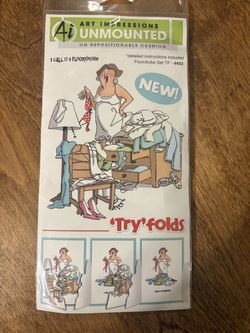 Unmounted Rubber Stamps - Floordrobe Set