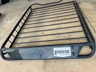 Basket rooftop cargo rack