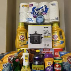 Household Bundle Arm & Hammer/Brawny/Scott Tissue