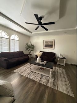 Just Couches and tables