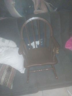 Child's size rocking chair