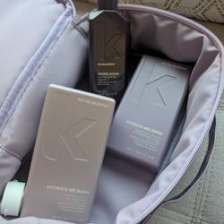 NIB Kevin Murphy Hydrate Me Set Of 3 - Wash, Rinse, & Treatment Oil 