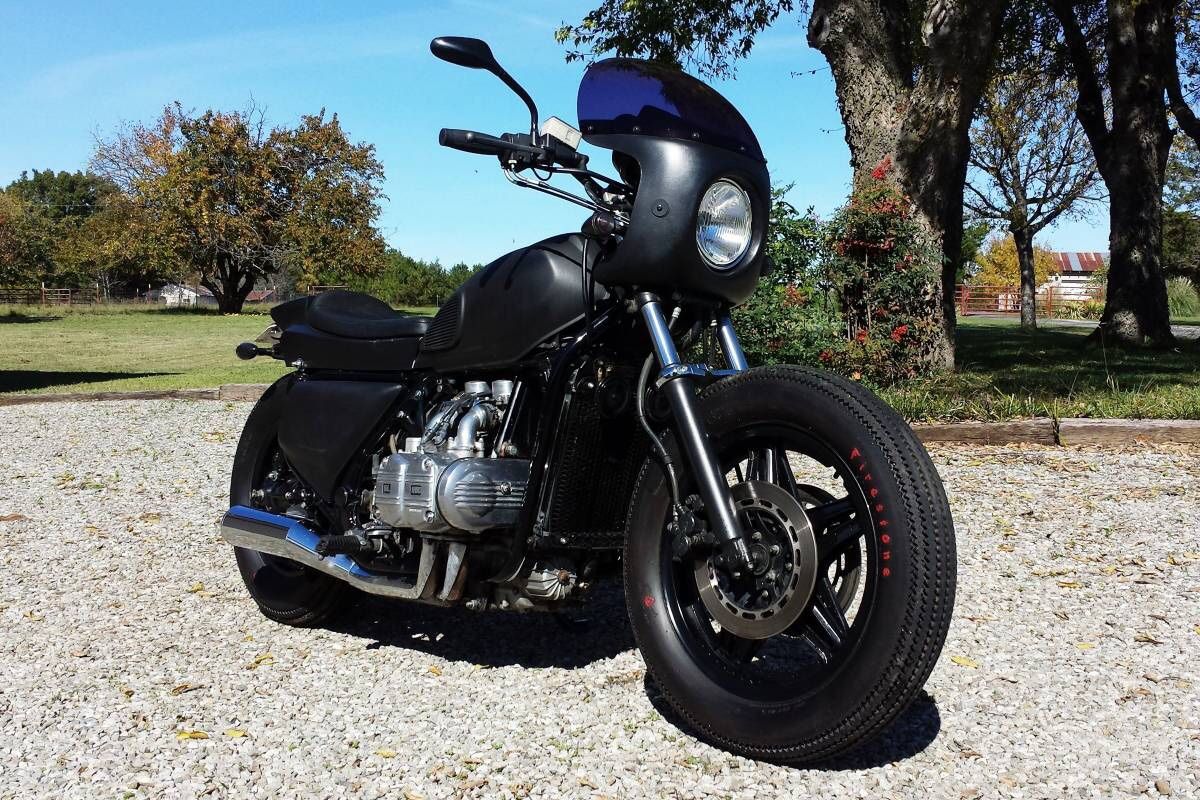 Honda Goldwing bobber motorcycle