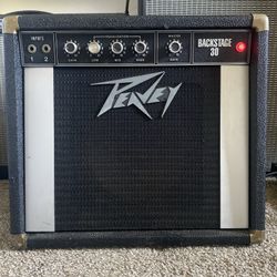 Vintage Peavey Backstage 30 Solid State 30-Watt 1x10" Guitar Amp Tested Working