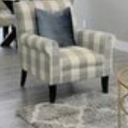 2 Plaid Armchair