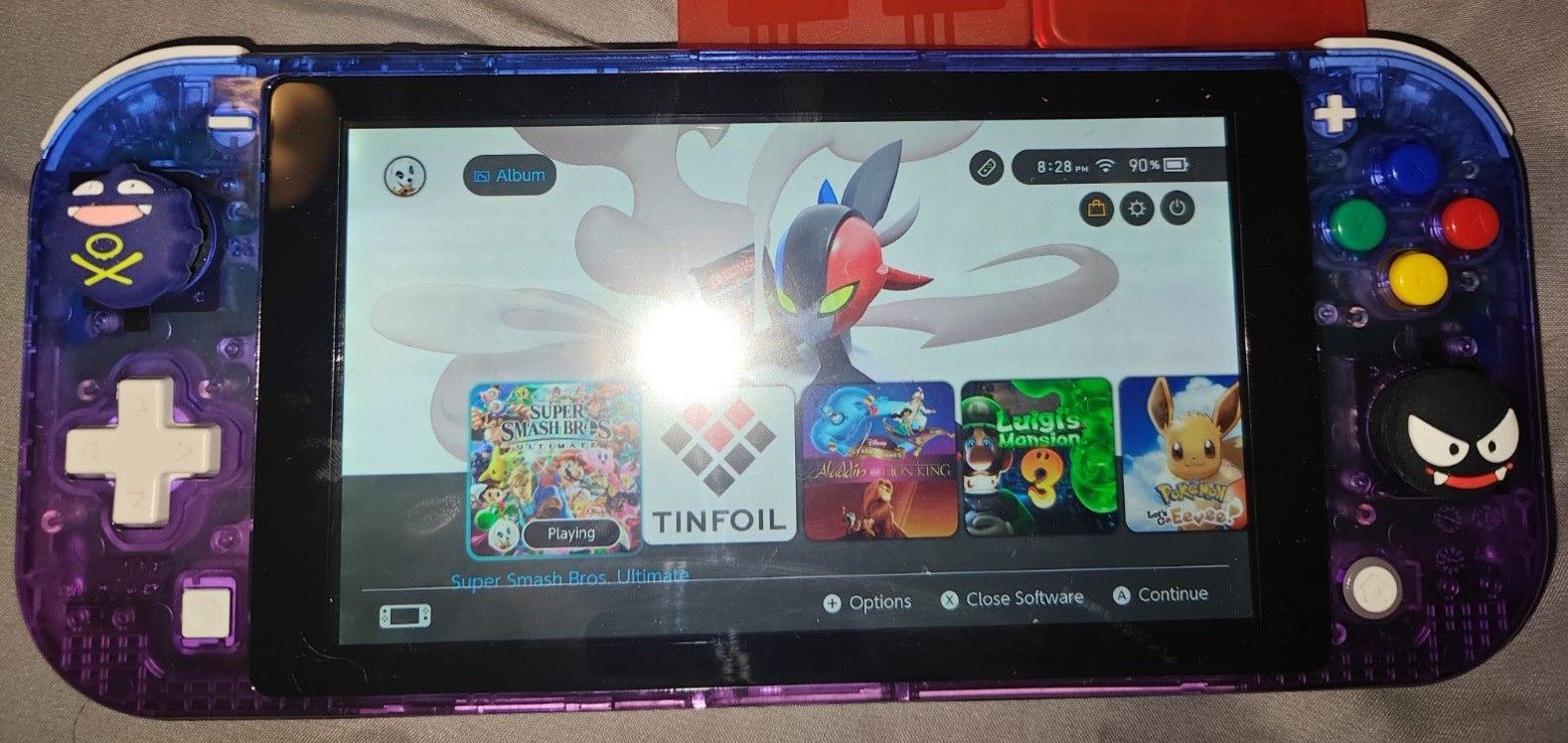 Nintendo Switch Lite Custom & Modded 128gb