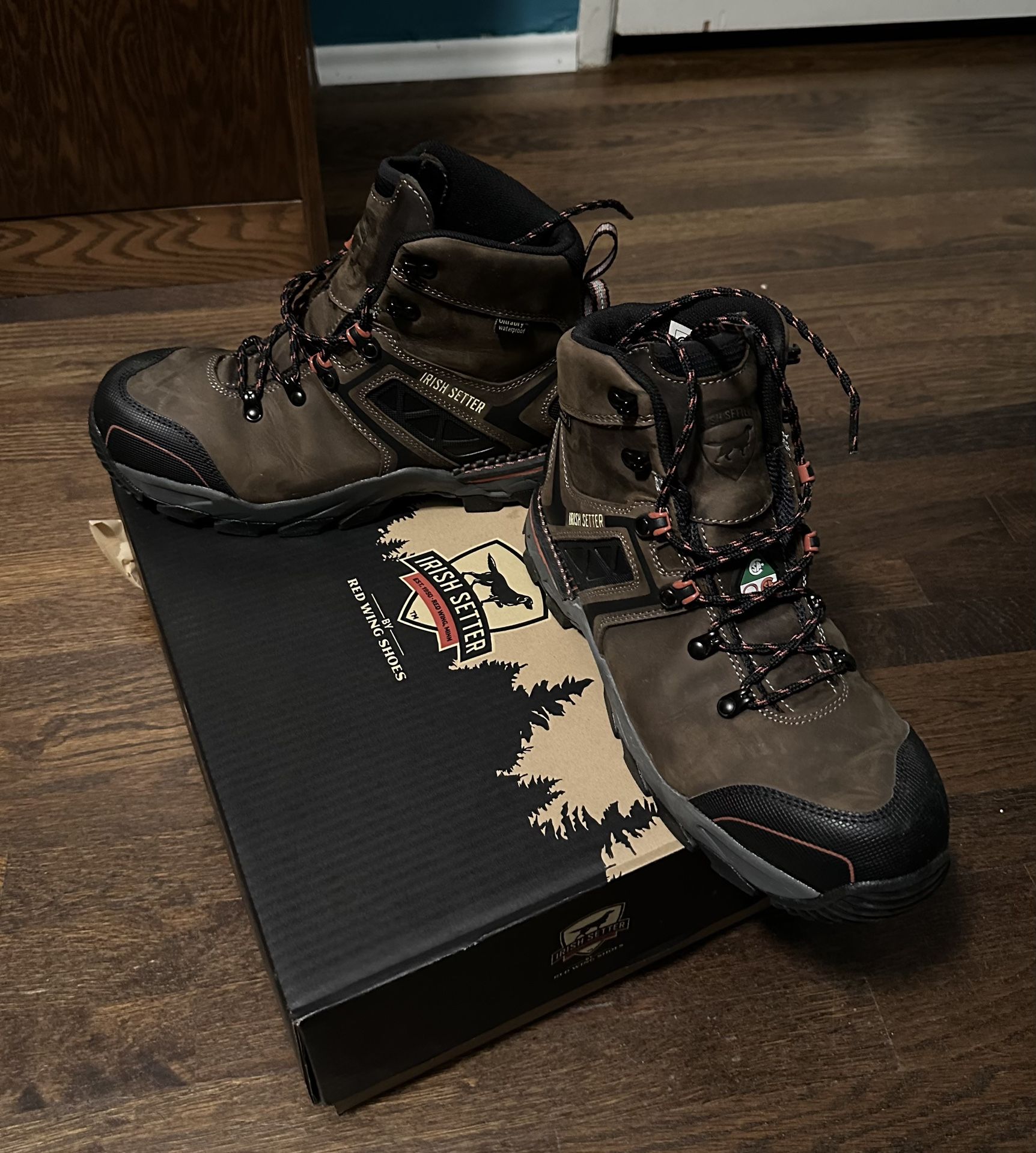 Redwing Irish Setter Work Boots Size 10