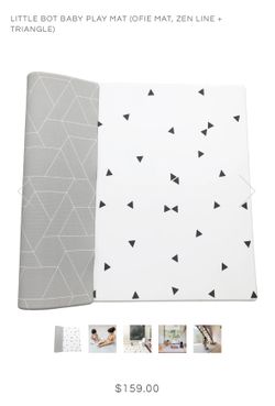 Baby Play Mat 6.5 ft x 4.5 ft and 0.6 inch thick Brand New 