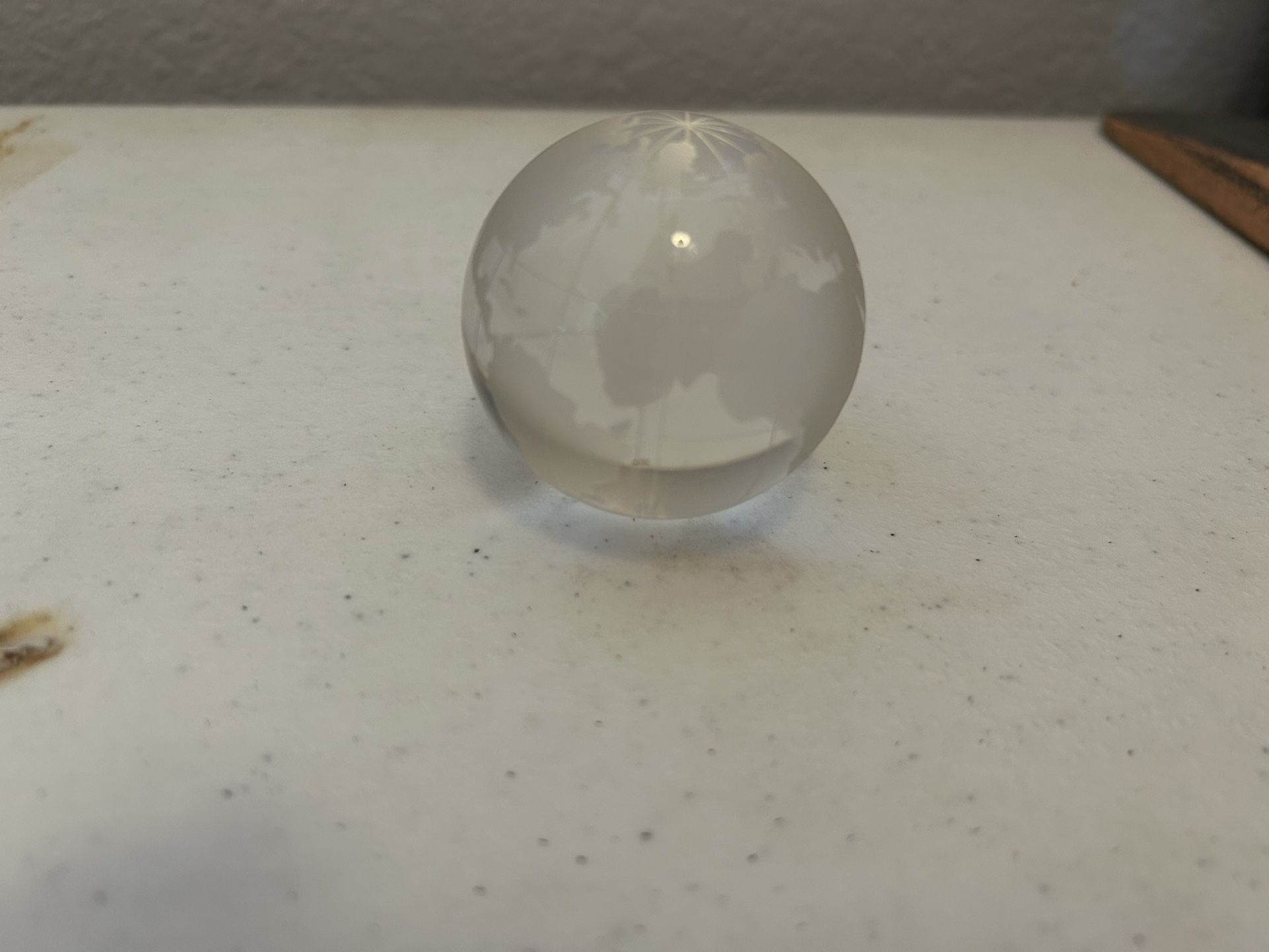 Small Globe/Earth Sphere – Round – Heavy Paper Weight