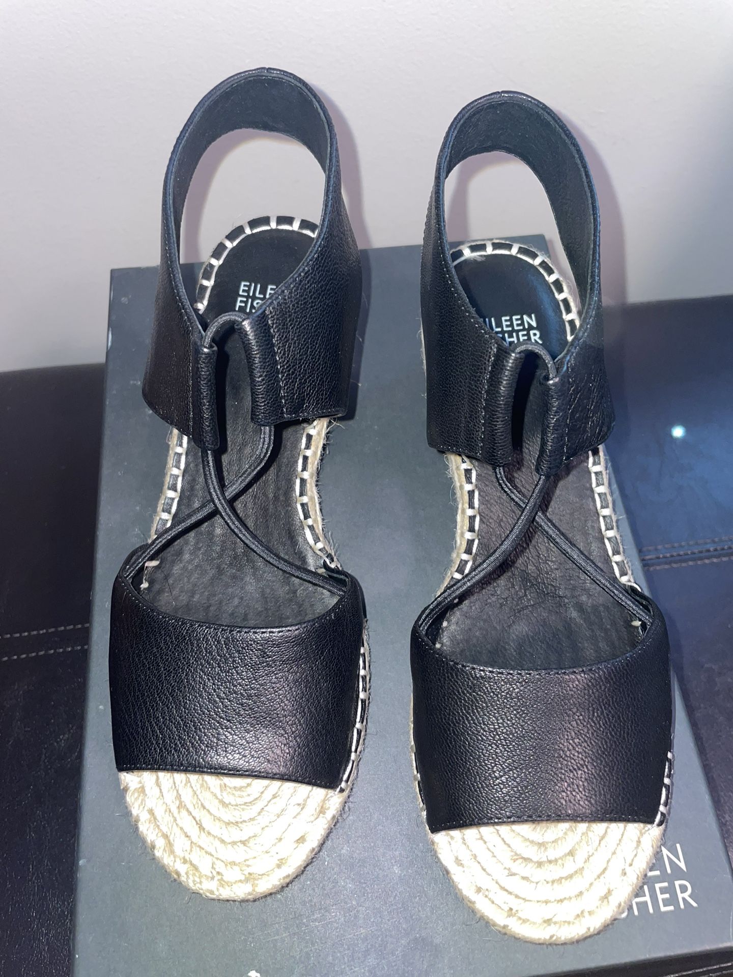 Eileen Fisher Wedge Sandals
