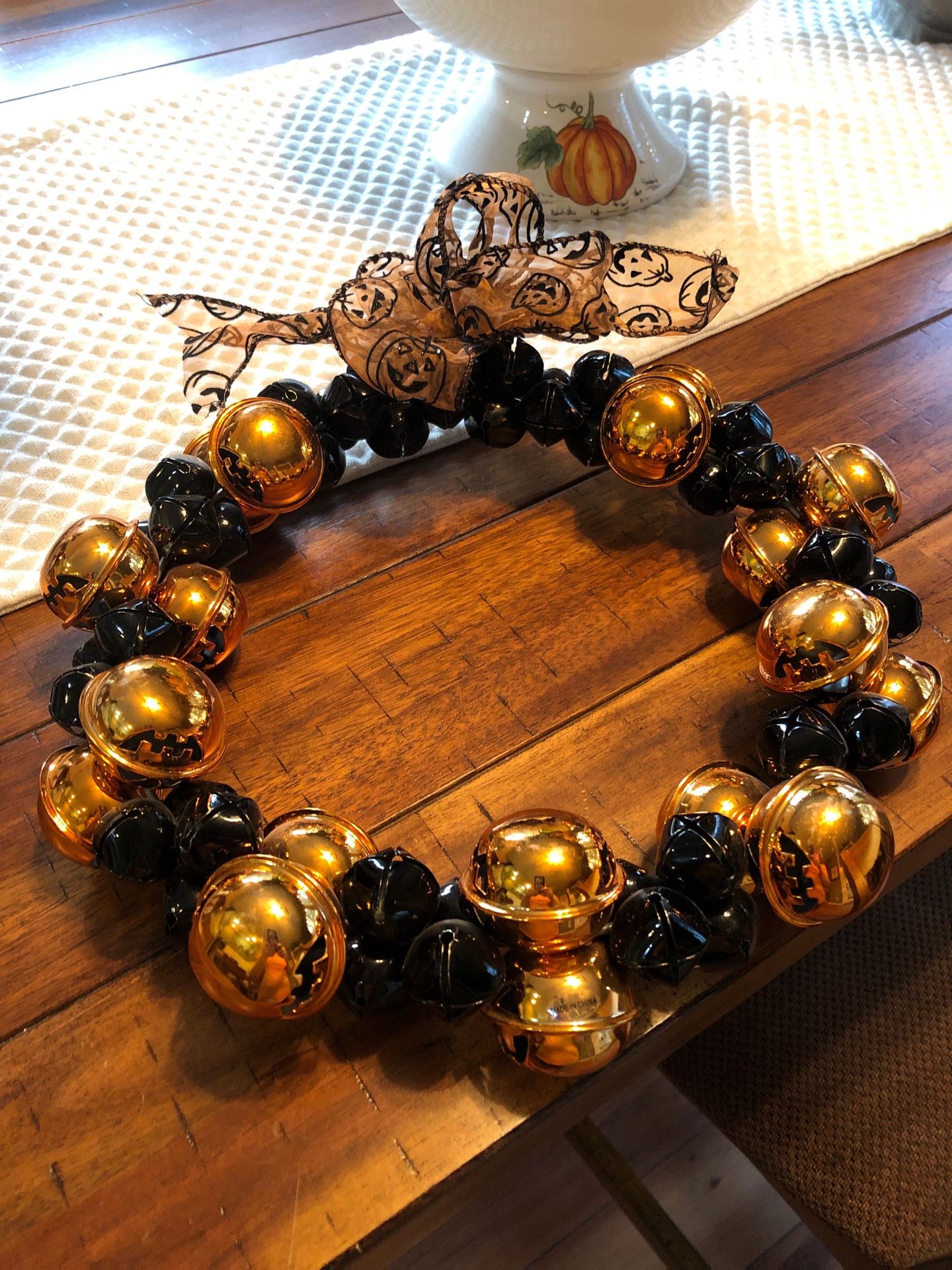 Halloween Bell Wreath