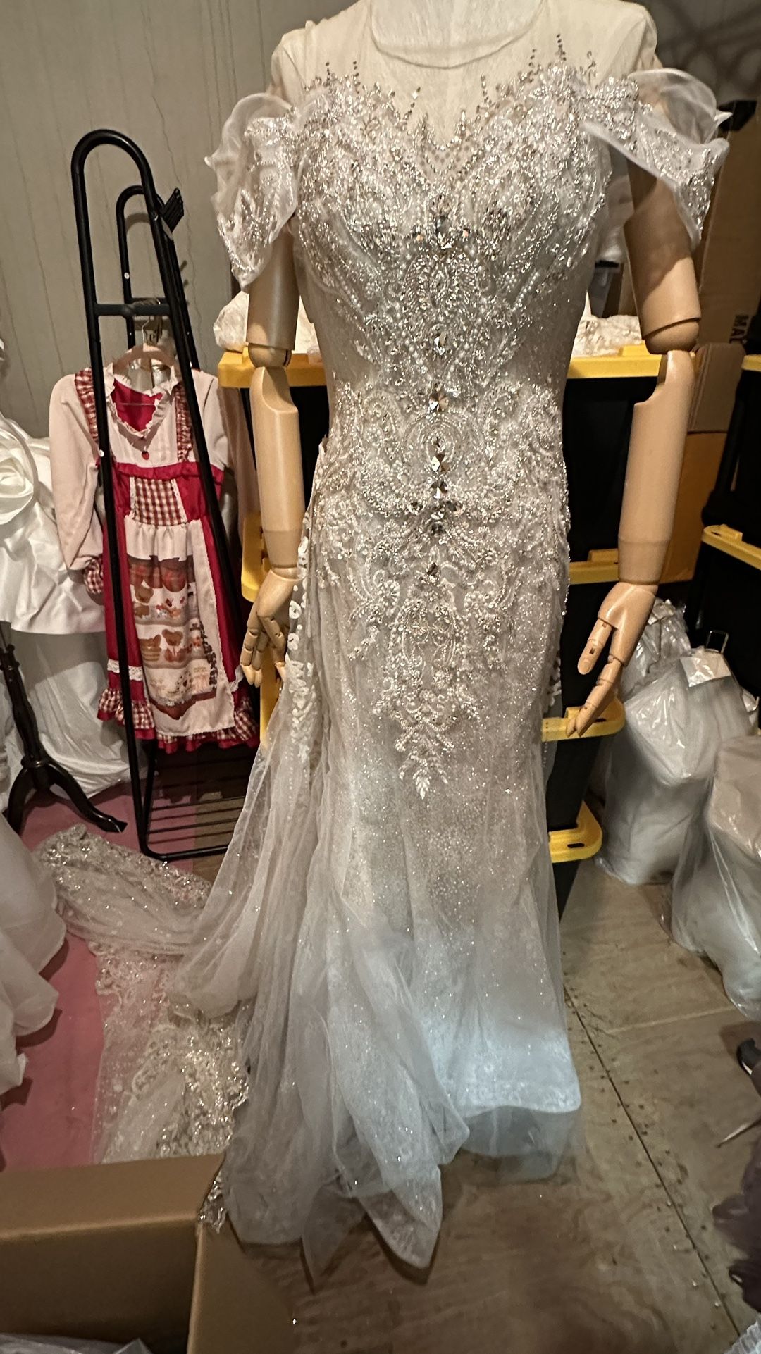 fishtail Wedding Dress