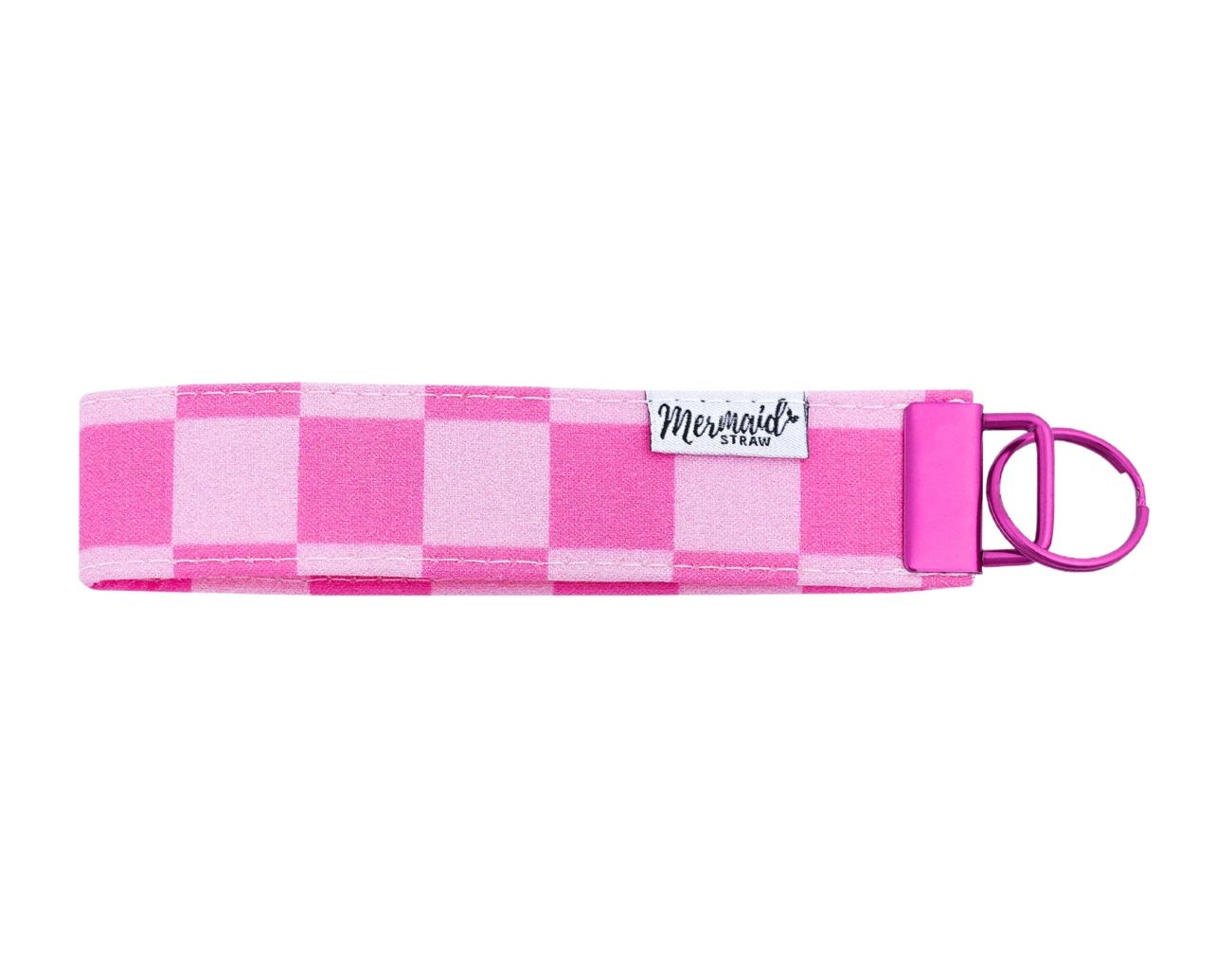 Brand New - Mermaid - Pink Checker Keychain