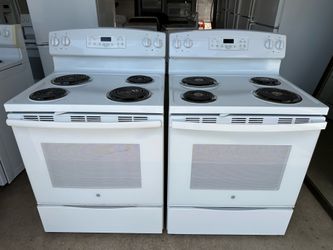 GE Electric Stove 30” (1 month warranty)