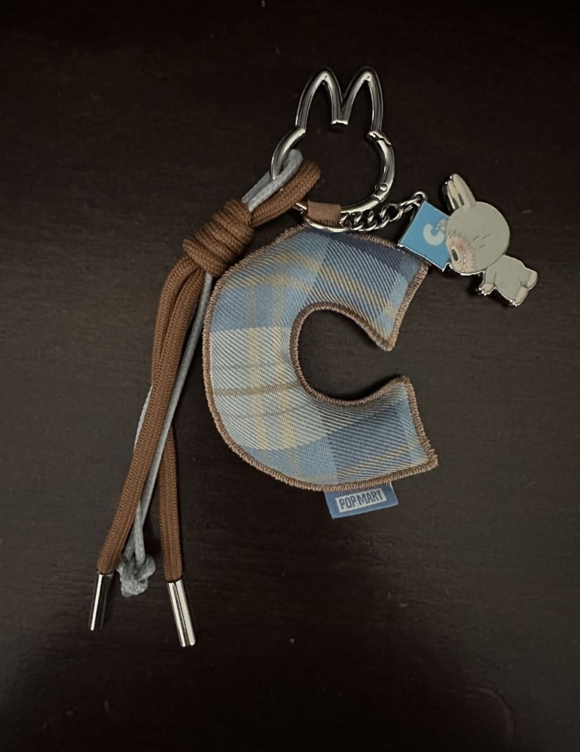 Letter C Labubu Pendant 