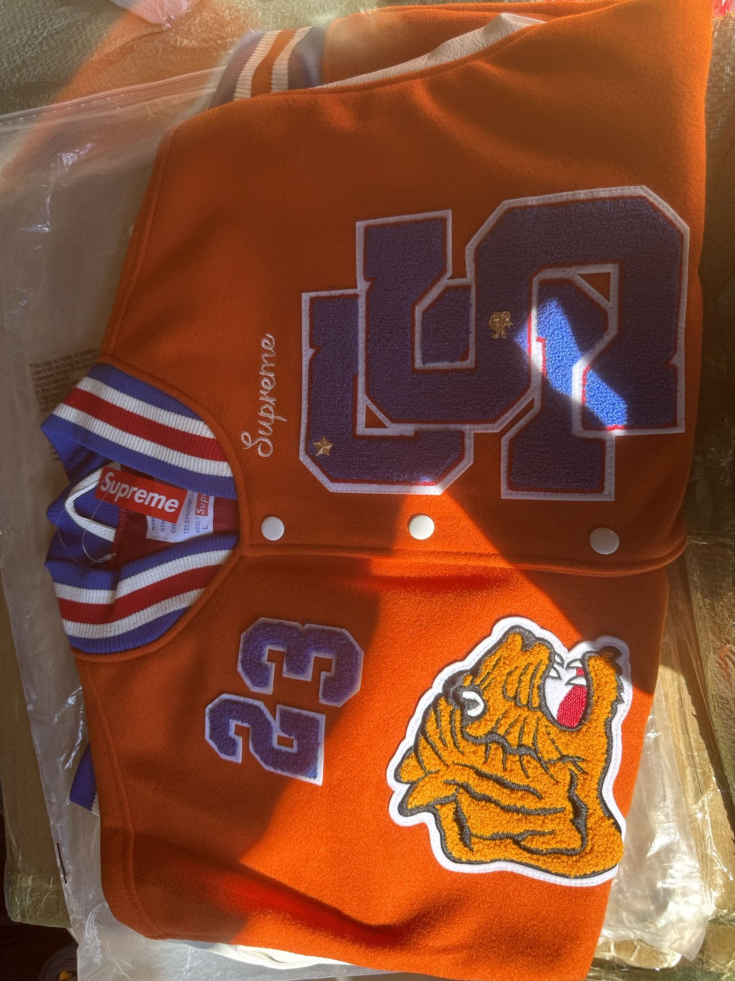 Supreme Tiger Jacket Size L/ Xl