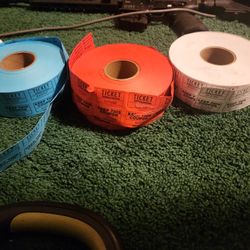 Tickets 3 Rolls
