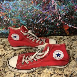 Converse All Star Men's Size 11 Women's Size 13 Shoes Red