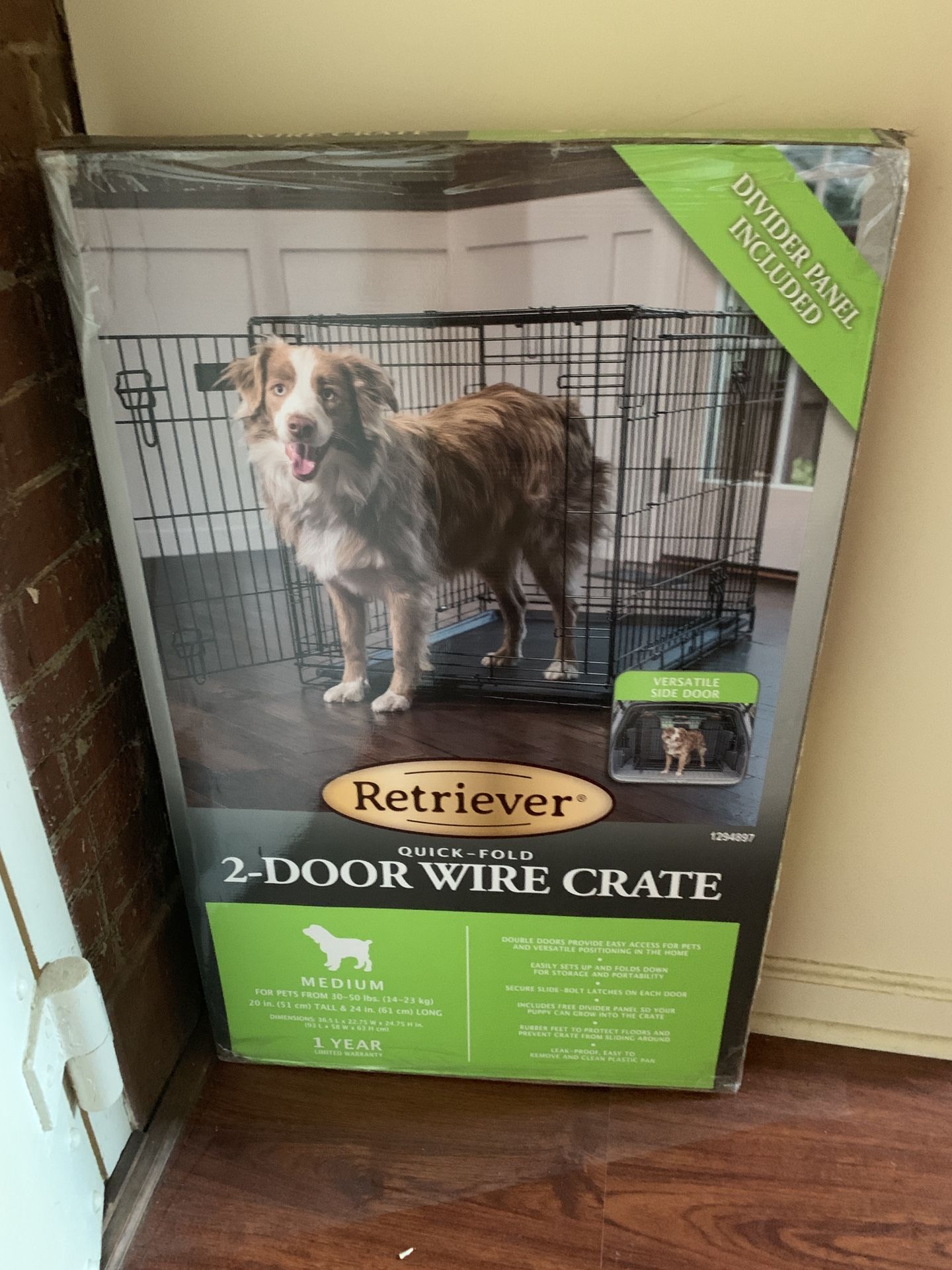 Dog Crate, Medium, Like New