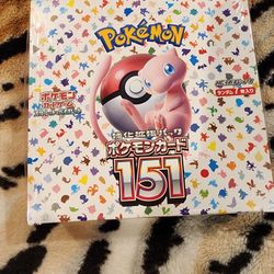 Pokemon 151 Japanese Booster Box