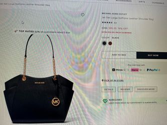 MK black purse