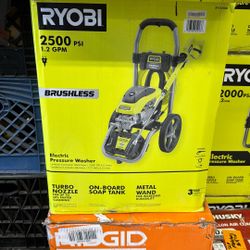 RYOBI 2500 PSI 1.2 GPM High Performance Cold Water Electric Pressure Washer