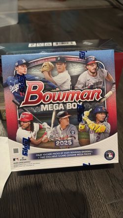 Bowman baseball mega box sealed