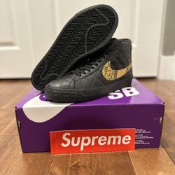 *NEW!* Nike x Supreme SB Blazer Mid QS - Size 9M