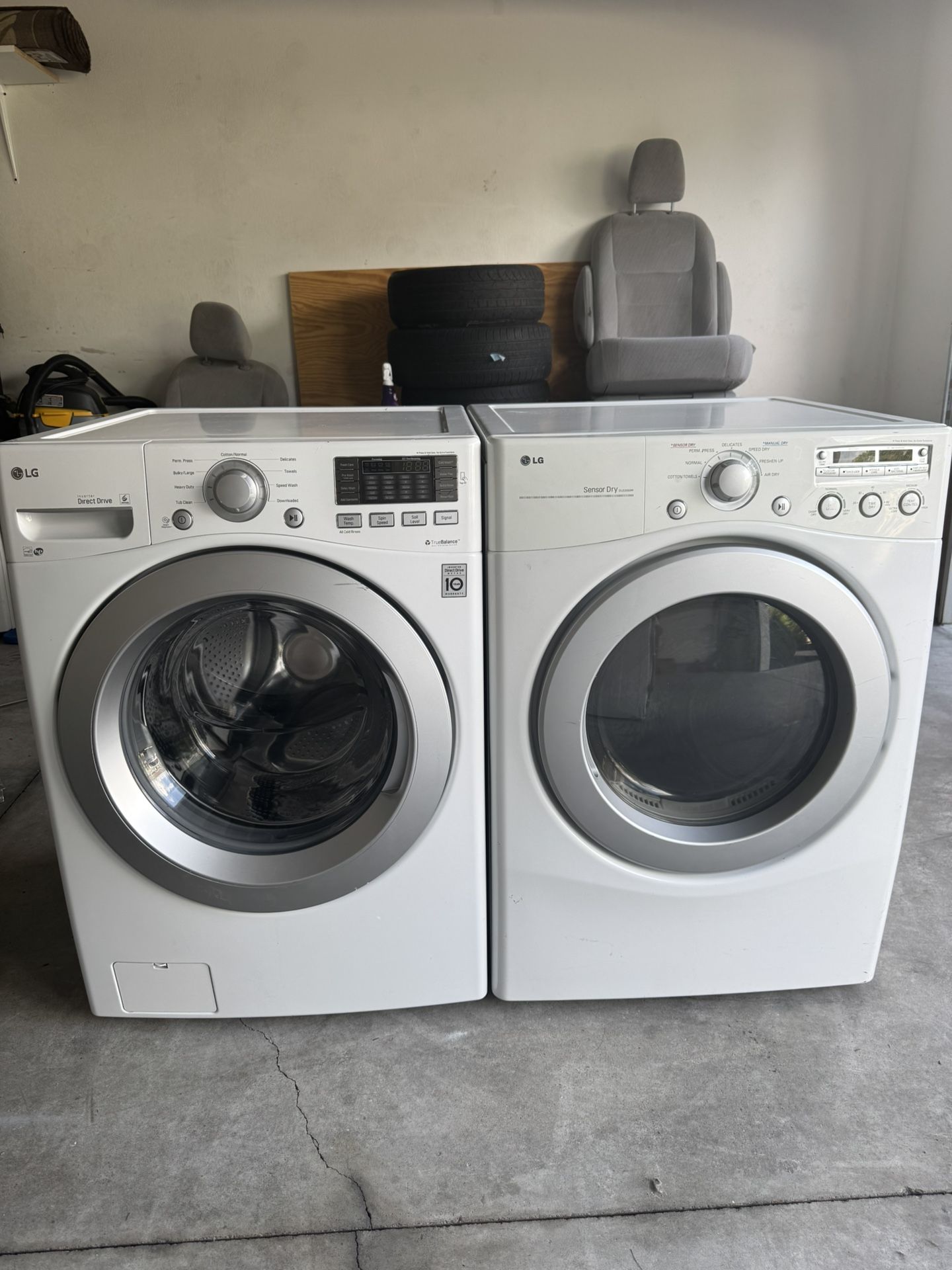 LG washer And Dryer