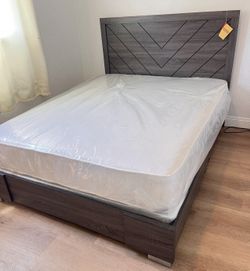 Cama Queen Size Nueva En Su Caja Incluye Colchon