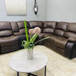 Sectional Recliner New NO CREDIT CHECK