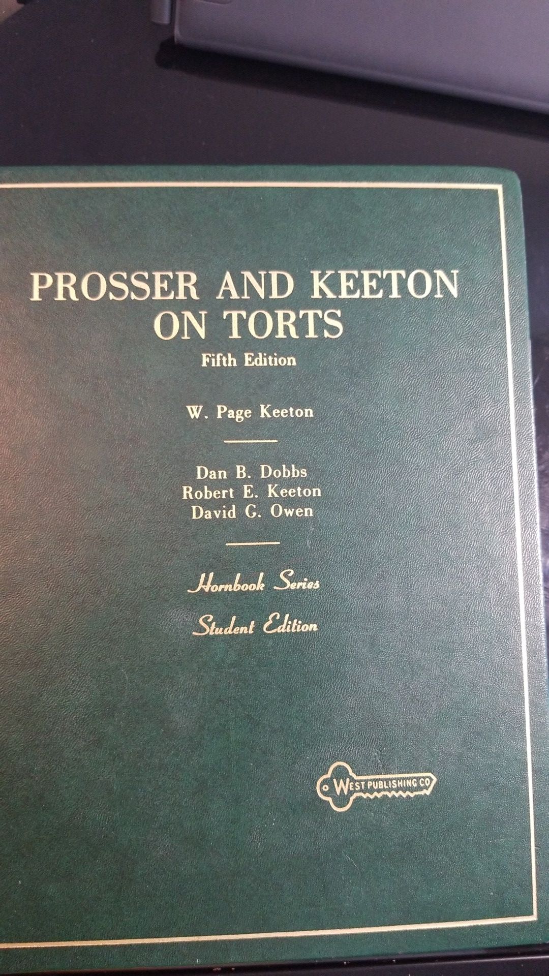Torts hornbook
