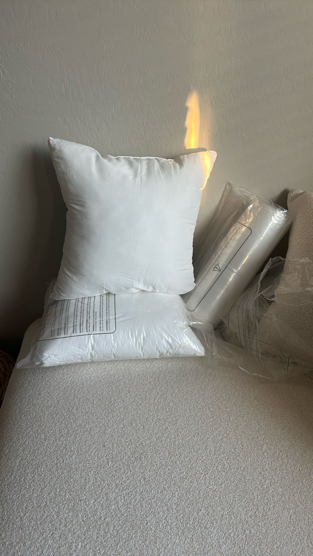 4 Brand New Pillows