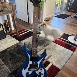 Bc Rich Bronze With Bag Nice.