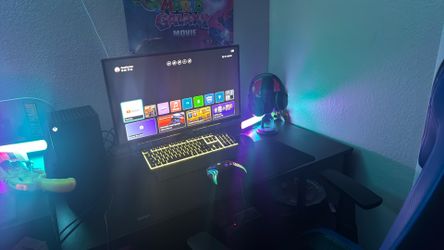Xbox Series X Complete Gaming Setup — Monitor, Controllers, Headset, Keyboard & Mouse