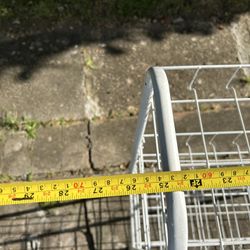 4 shelf Wire metal rack