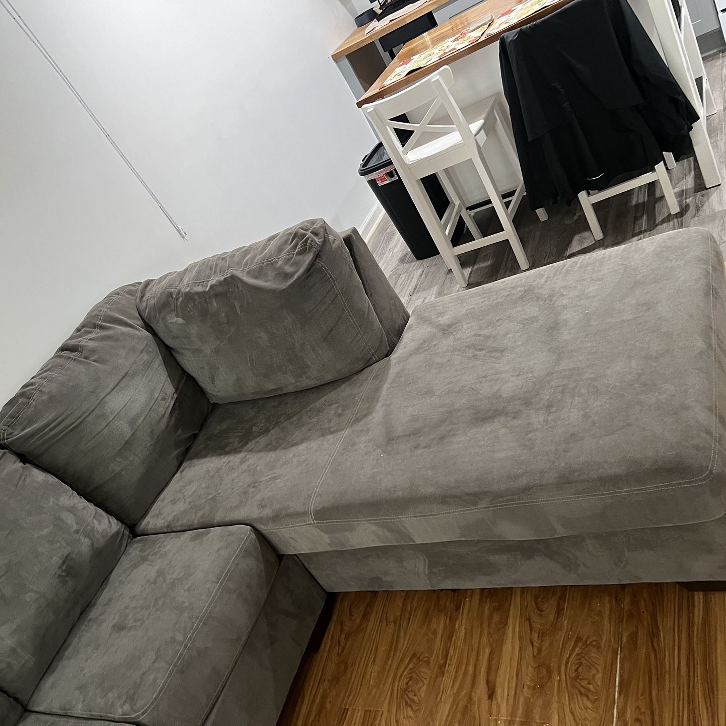 Grey Sectional Couch 