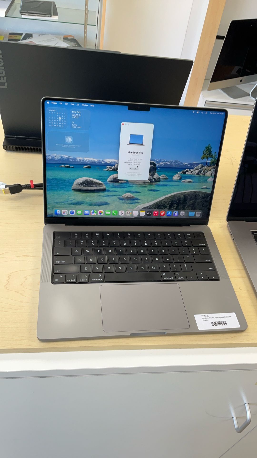 MacBook Pro 14” Apple M1 Pro 16GB 512GB
