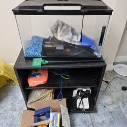 Fish tank with Accessories 