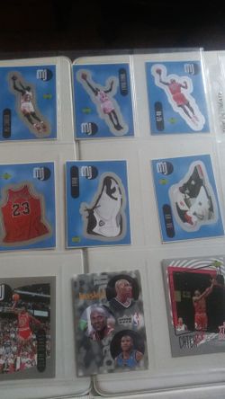 Jordans basketball & baseball cards mint.