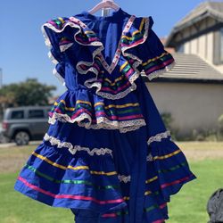 Folklorico dress for 3-6 year old