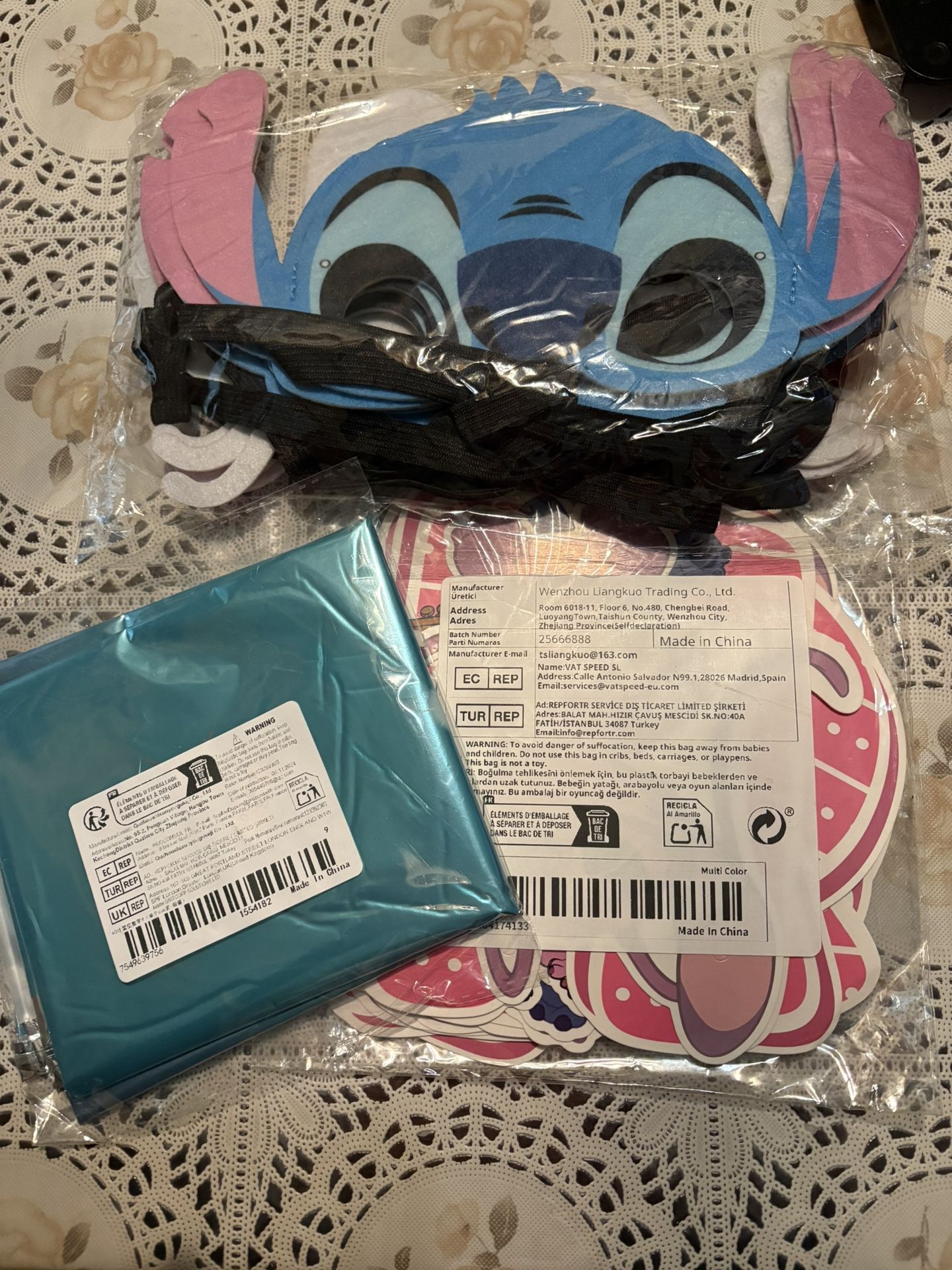 Stitch Birthday Banner