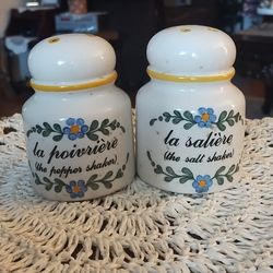 Salt & Pepper Shakers La Saliere  La Paivriere